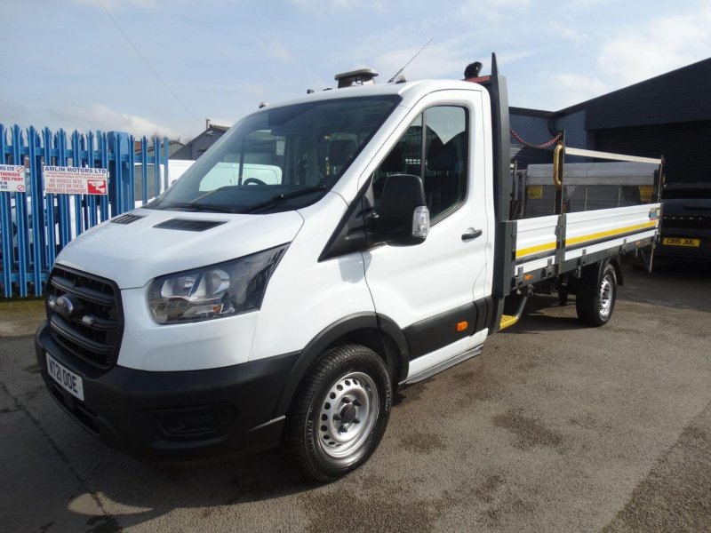 FORD TRANSIT 2.0ECOBLUE 350 XLWB DROPSIDE TAIL LIFT