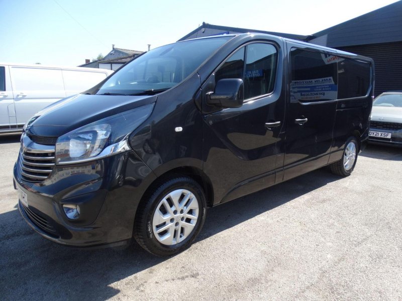 VAUXHALL VIVARO 1.6 CDTi 2900 BiTurbo ecoTEC Limited Edition Nav Crew Van L2 H1 Euro 6 (s/s) 5dr (6 Seat)