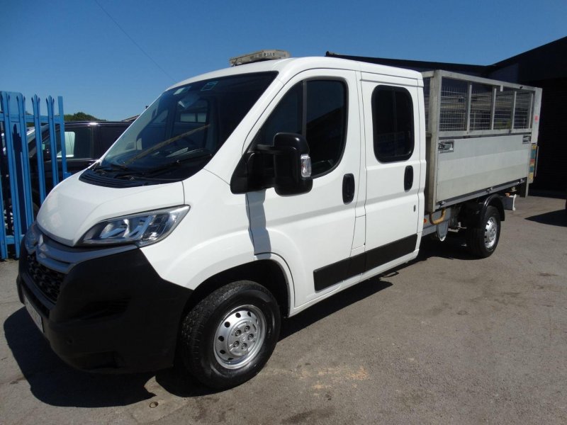 CITROEN RELAY 2.0BLUE HDI L3 LWB CAGE TIPPER EURO6